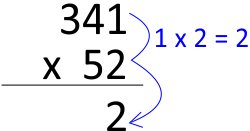 Como multiplicar numeros grandes 02 b