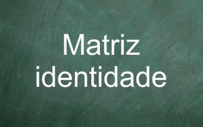 O que é matriz identidade – Matriz identidade de ordem 3